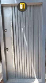 درب ضدسرقت الین روی فلزی پشت CNC رنگ
