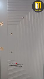 درب ضدسرقت راشین CNC رنگ - Image 2