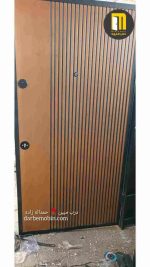 درب ضدسرقت دستگیره مخفی راش شیشه سکوریت دستگیره مخفی CNC رنگ - Image 3