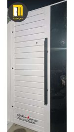 درب ضدسرقت شیشه سکوریت رنگ CNC