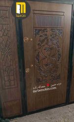 درب ضدسرقت (لابی) شیشه خور راش کد 154 - Image 3