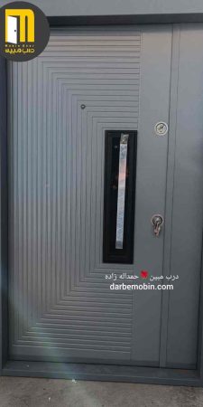 درب ضدسرقت راشین (لابی) یکونیم لنگه رنگ CNC