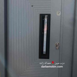 درب ضدسرقت راشین (لابی) یکونیم لنگه رنگ CNC