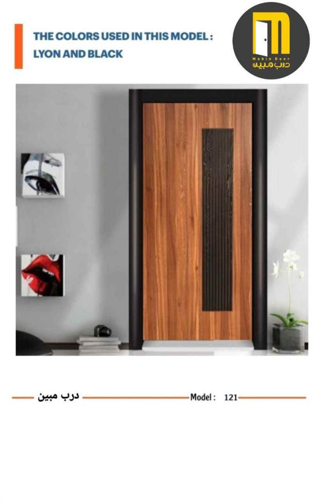 درب ضدسرقت لامینوکس رویه CNC کد 180
