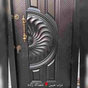 درب ضدسرقت روی فلزی پشت CNC کد 182