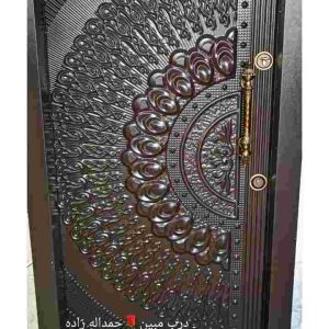 درب ضدسرقت روی فلزی پشت CNC کد 198