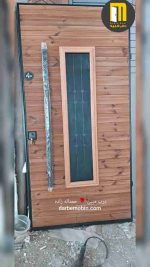 درب ضدسرقت ترمو شیشه خور( حفاظ دار )پشت ترمو