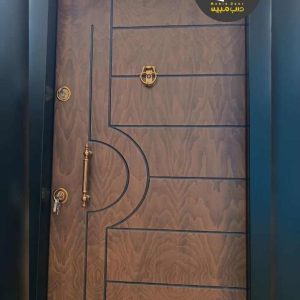 درب ضدسرقت راش CNC رنگ پشت CNC رنگ