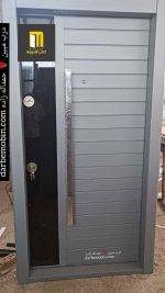 درب ضدسرقت شیشه سکوریت روی فلزی.راش.بلوط هم تولید میشود - Image 4