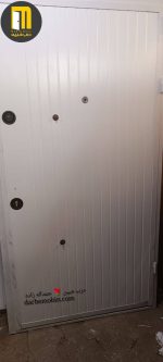 درب ضدسرقت pvc رویه راش CNC. هم تولید میشود - Image 2