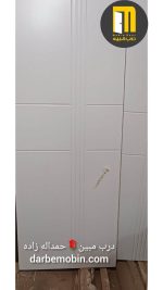 درب اتاق خواب درب سرویس درب 5میل و 8میل CNC PVC  سی ان سی پی وی سی - Image 2