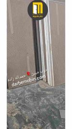 درب اتاق خواب درب سرویس درب 5میل و 8میل CNC PVC  سی ان سی پی وی سی - Image 2