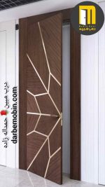درب اتاق خواب درب سرویس درب 5میل و 8میل CNC PVC  سی ان سی پی وی سی