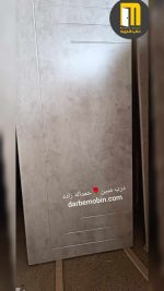 درب اتاق خواب درب سرویس درب 5میل و 8میل CNC PVC  سی ان سی پی وی سی