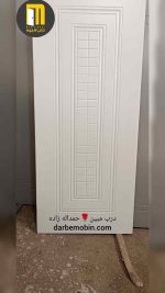 درب اتاق خواب درب سرویس درب 5میل و 8میل CNC PVC  سی ان سی پی وی سی - Image 2
