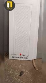 درب اتاق خواب درب سرویس درب 5میل و 8میل CNC PVC  سی ان سی پی وی سی