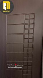 درب اتاق خواب درب سرویس درب 5میل و 8میل CNC PVC  سی ان سی پی وی سی - Image 2