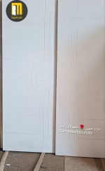 درب اتاق خواب درب سرویس 5میل و 8میل CNC PVC  سی ان سی پی وی سی