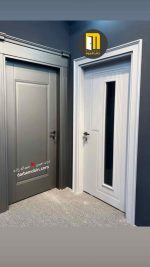 درب اتاقی با چهارچوب PVC. HPL. EBS. Laminox - Image 2