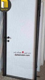 درب اتاقی با چهارچوب PVC. HPL. EBS. Laminox