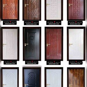 درب اتاقی ملامینه HPL کد 502