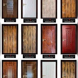 درب اتاقی ملامینه HPL کد 500