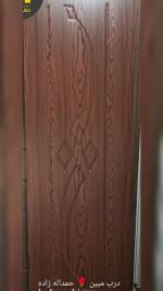 درب اتاق خواب جدید مدرن 5میل و 8میل CNC PVC پی وی سی - Image 2