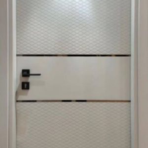 درب اتاق خواب مدرن جدید 5میل و 8میل CNC PVC پی وی سی