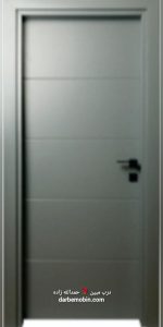 درب اتاق خواب جدید مدرن 5میل و 8میل CNC PVC پی وی سی - Image 2