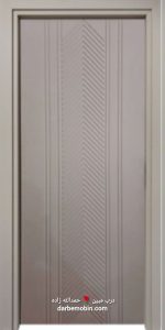 درب اتاق خواب جدید مدرن 5میل و 8میل CNC PVC پی وی سی کد 476 - Image 2