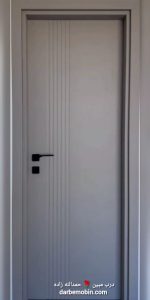 درب اتاق خواب جدید مدرن 5میل و 8میل CNC PVC پی وی سی کد 480 - Image 2