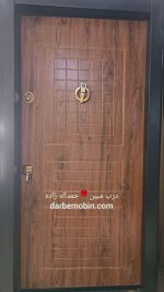 درب ضدسرقت پی وی سی سه قاب جدید PVC CNC - Image 2