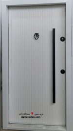 درب ضدسرقت پی وی سی مدرن الین PVC CNC - Image 2