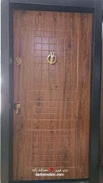 درب ضدسرقت سه قاب پی وی سی جدید PVC CNC