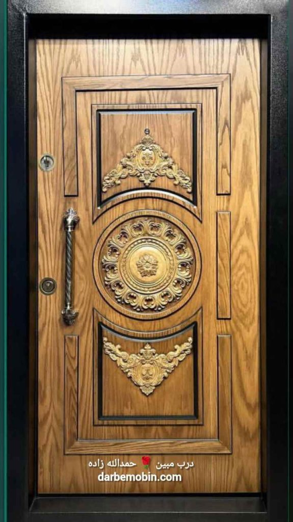 درب ضدسرقت خورشیدی دوقاب برجسته جدید کد 901