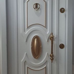درب ضدسرقت دوقاب نگین لوکس برجسته جدید کد 892