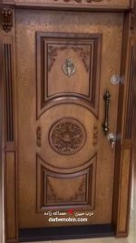 درب ضدسرقت دوقاب خورشیدی برجسته جدید کد 888