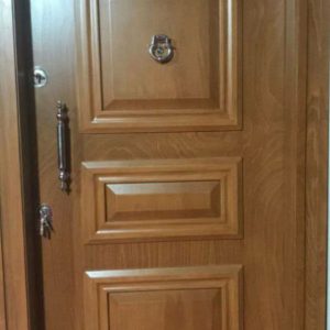 درب ضدسرقت سه قاب کلاسیک راش برجسته جدید کد 886