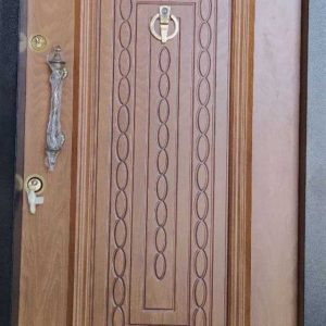 درب ضدسرقت تک قاب CNC راش برجسته جدید کد 882