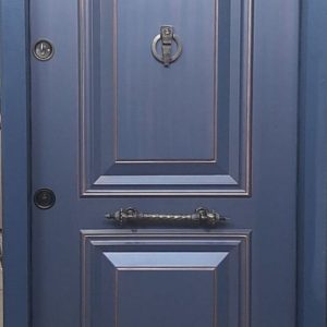 درب ضدسرقت دوقاب راش برجسته جدید کد 880