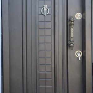 درب ضدسرقت روی فلز ونوس مشکی جدید کد 820