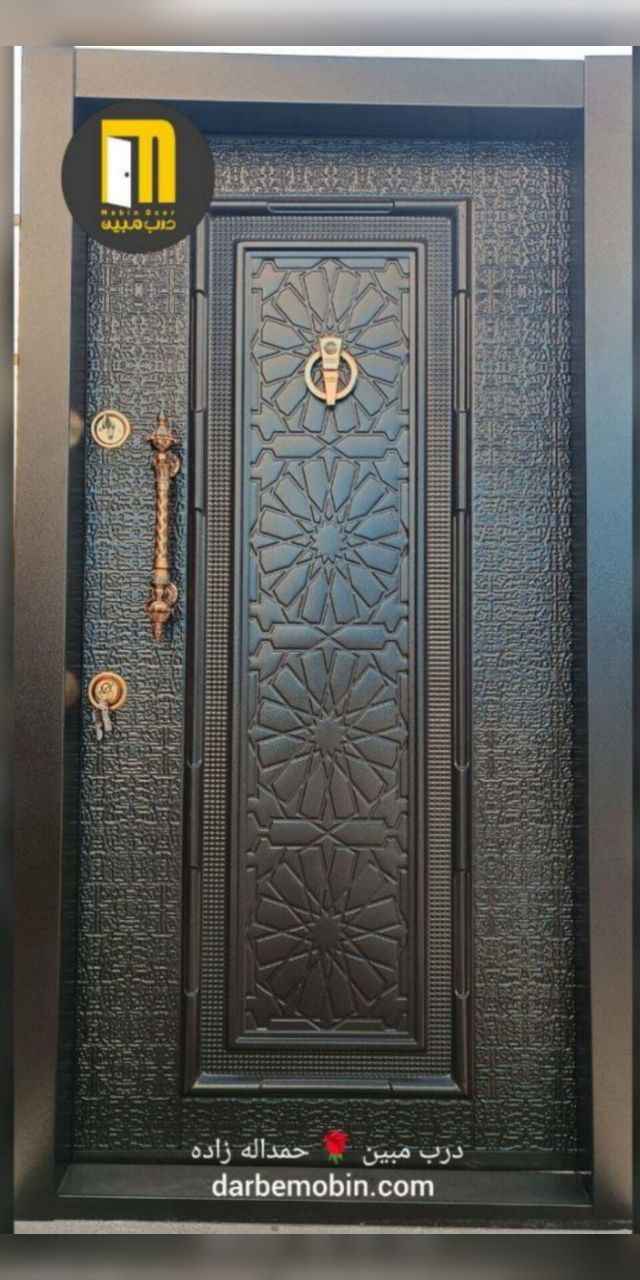 درب لابی فلزی مدرن