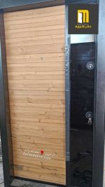درب ضدسرقت ترمو جدید شیشه سکوریت مدرن کد 760 - Image 2