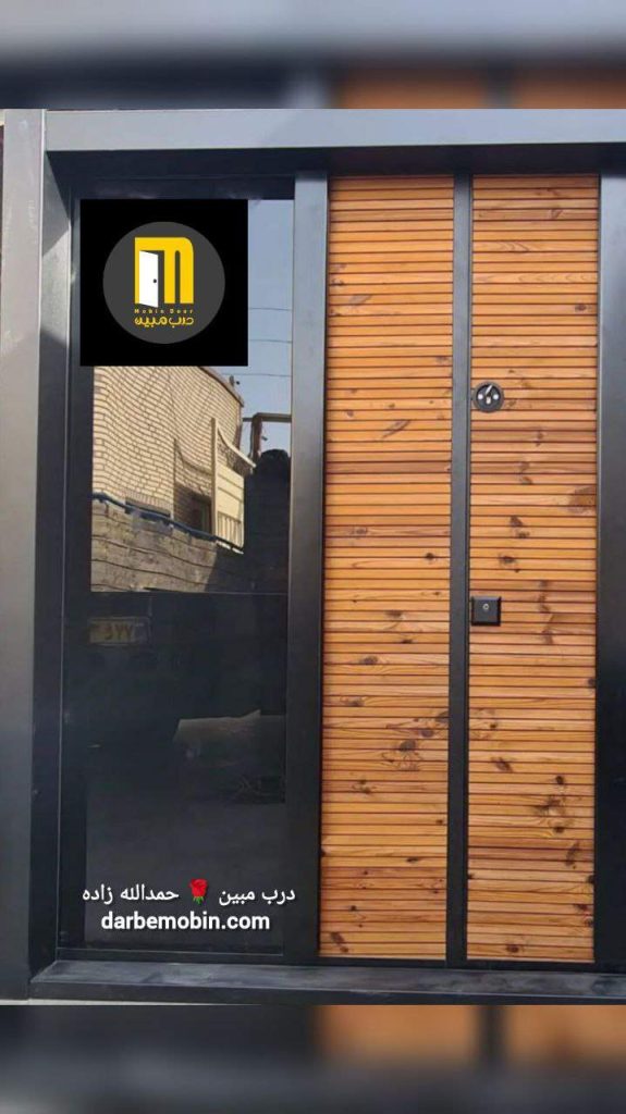 درب ضدسرقت ترمو شیشه جدید کد 736