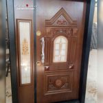 درب لابی مدرن راش درب ضدسرقت لابی یکونیم لنگه جدید کد 710
