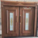 درب لابی مدرن راش درب ضدسرقت لابی دولنگه جدید کد 686 - Image 2