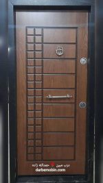 درب ضدسرقت راش مدرن CNC رنگ سی ان سی رنگ جدید کد 628 - Image 2