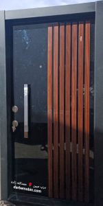 درب ضدسرقت تمام نما شیشه خور جدید کد 570