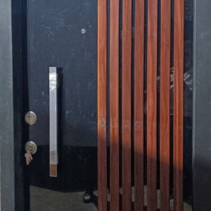 درب ضدسرقت تمام نما شیشه خور جدید کد 570
