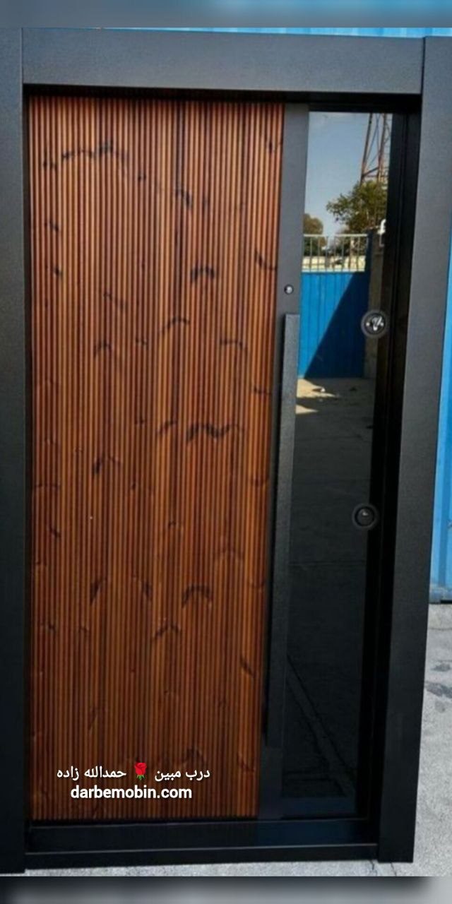 درب ضدسرقت ترمو مدادی شیشه خور جدید کد 566